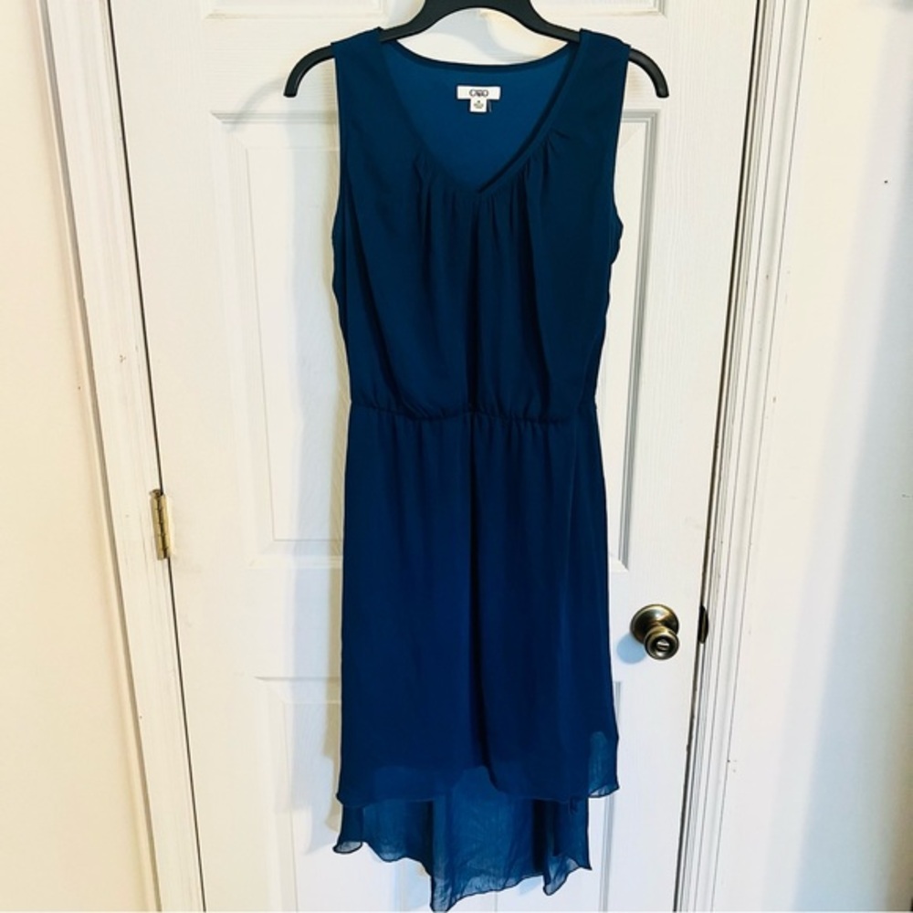 Cato Navy High Low Dress